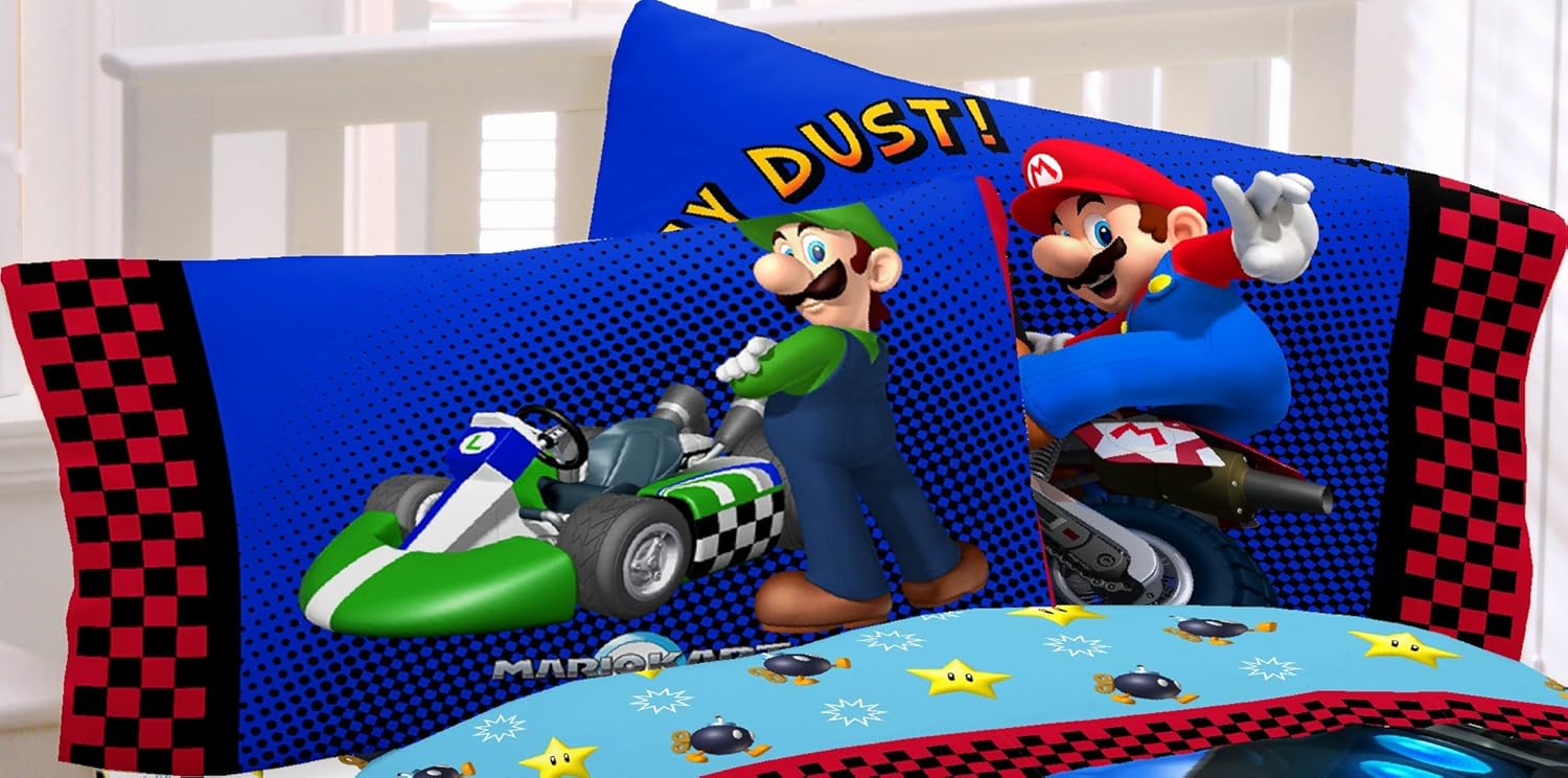 super mario pillowcase
