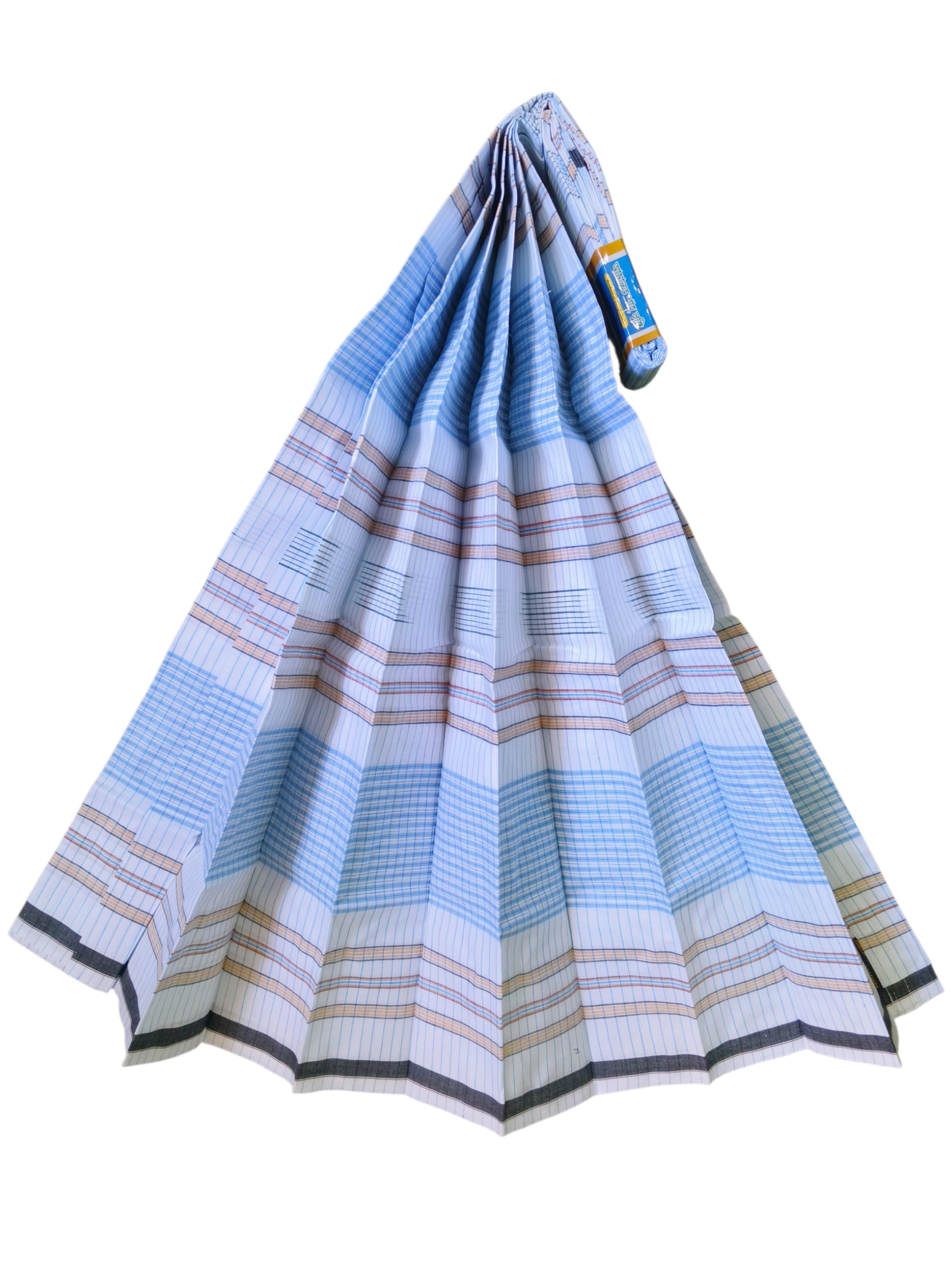 Bangladeshi Lungi for Men Size 2.5 Meter, Very Soft Fashionable and Comfortable for Sleep, Bath and Beach use, Stitched Lungi Multicolour (59)-image-44