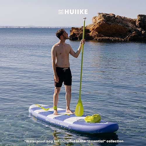 Miniatura 111 de HUIIKE Tabla de remo inflable para adultos con accesorios incluidos, remo, aletas, bomba. Tabla de remo de pie, gran estabilidad y resistencia. 10