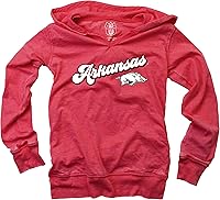 Vista 21 de Wes and Willy NCAA Camiseta con Capucha de Cuello en V para Niñas