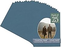 Vista 170 de CountryArtHouse Marco ovalado de 11 x 14 pulgadas, sin ácido, con núcleo blanco, corte biselado para fotos de 8 x 10 pulgadas, se adapta a marcos