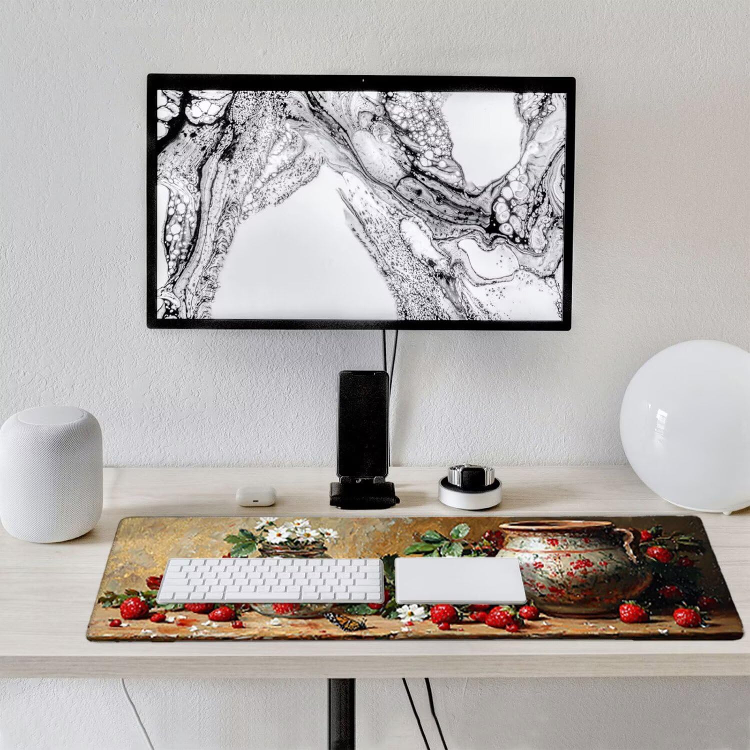 Podkładka pod mysz do gier, 1400 x 600 mm XXL Podkładka pod mysz do gier, duża, antypoślizgowa, wodoodporna, iExtended długa podkładka pod mysz do klawiatury XXL, akcesoria biurowe, do gier, komputera