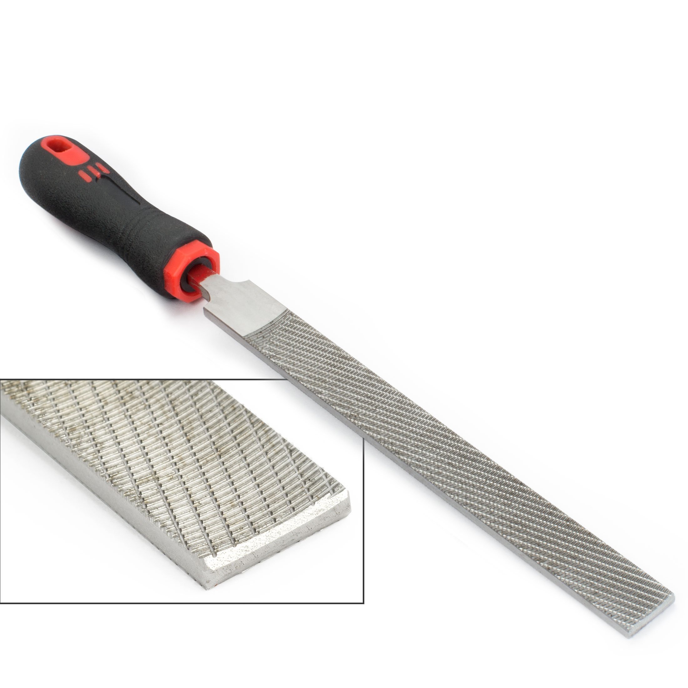 StewMac Rasoir - Grande lime plate, pour Guitares et Lutherie, Qualité