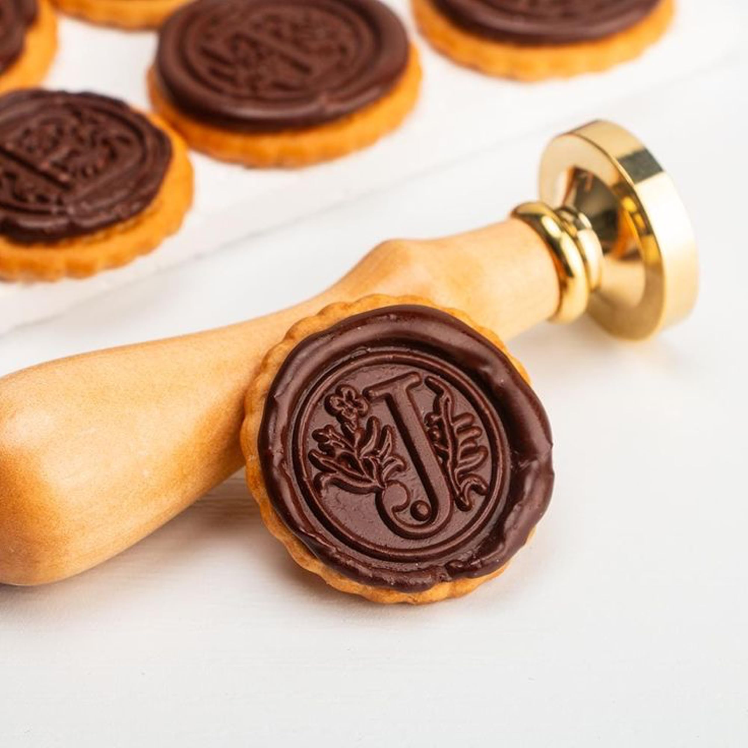 Custom Chocolate Stamp – Food-Grade Logo Stamp for Chocolate, Cookies & Pastry | Personalised Design | Multiple Sizes (3.5cm)