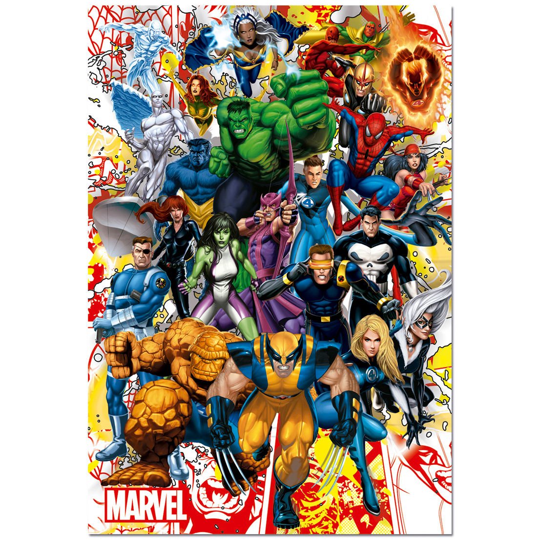 Educa 15560 - Marvel Heroes - 500 Pieces - Marvel Puzzle