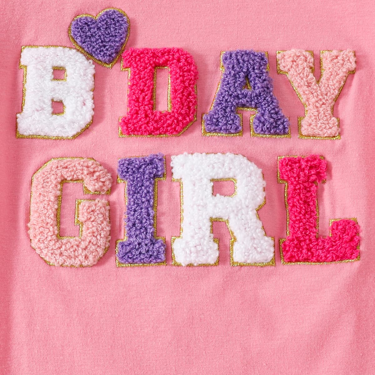 Conjunto de Cumpleaños para Niña Pequeña, Camiseta con Bordado de Letras+ Colorida Tutú Falda de Tul Vestidos de Cumpleaños para Niñas 1-6 Años