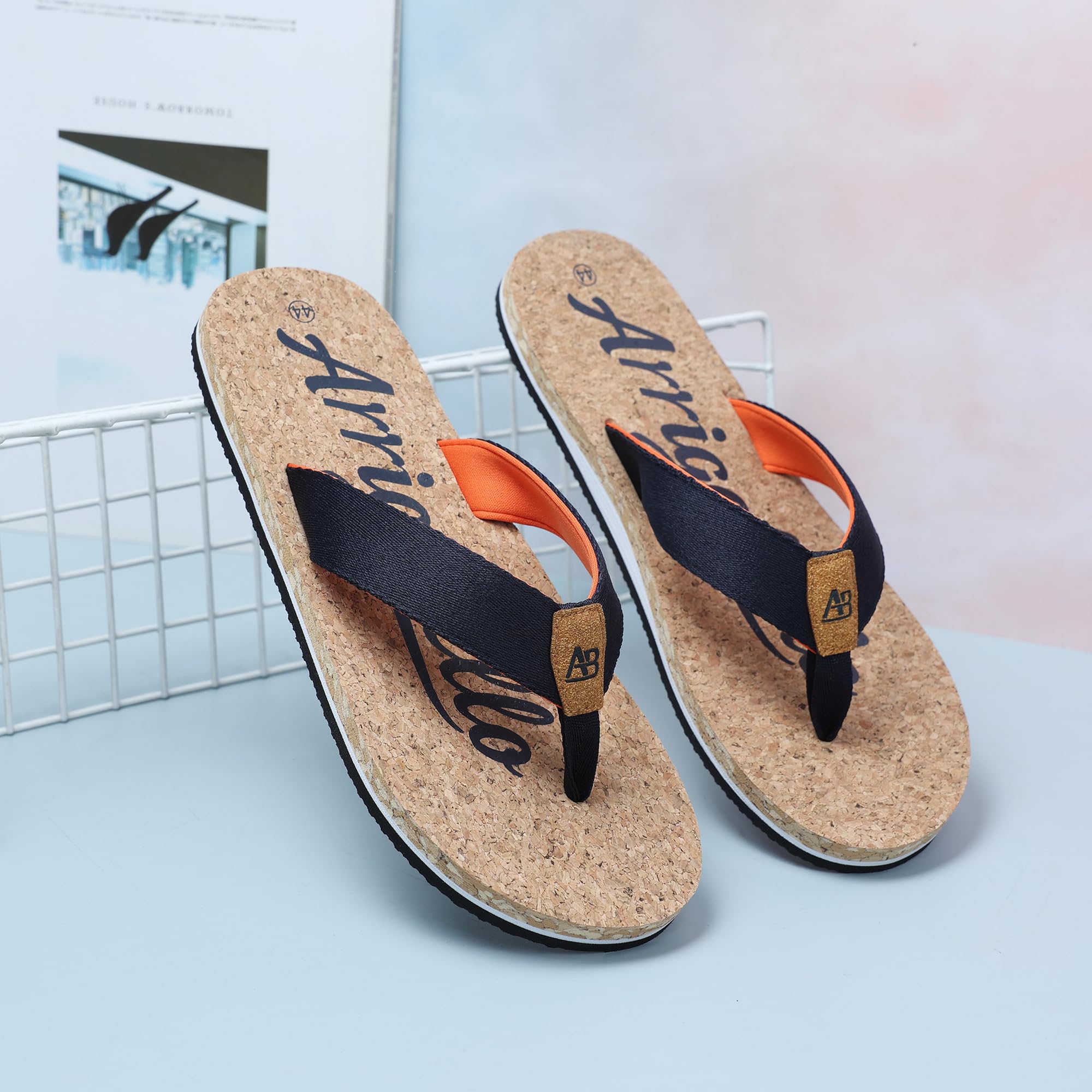 ARRIGO BELLO Chanclas Hombre Chancletas Verano Flip Flops Vestir Antideslizante Sandalias Talla 41-46