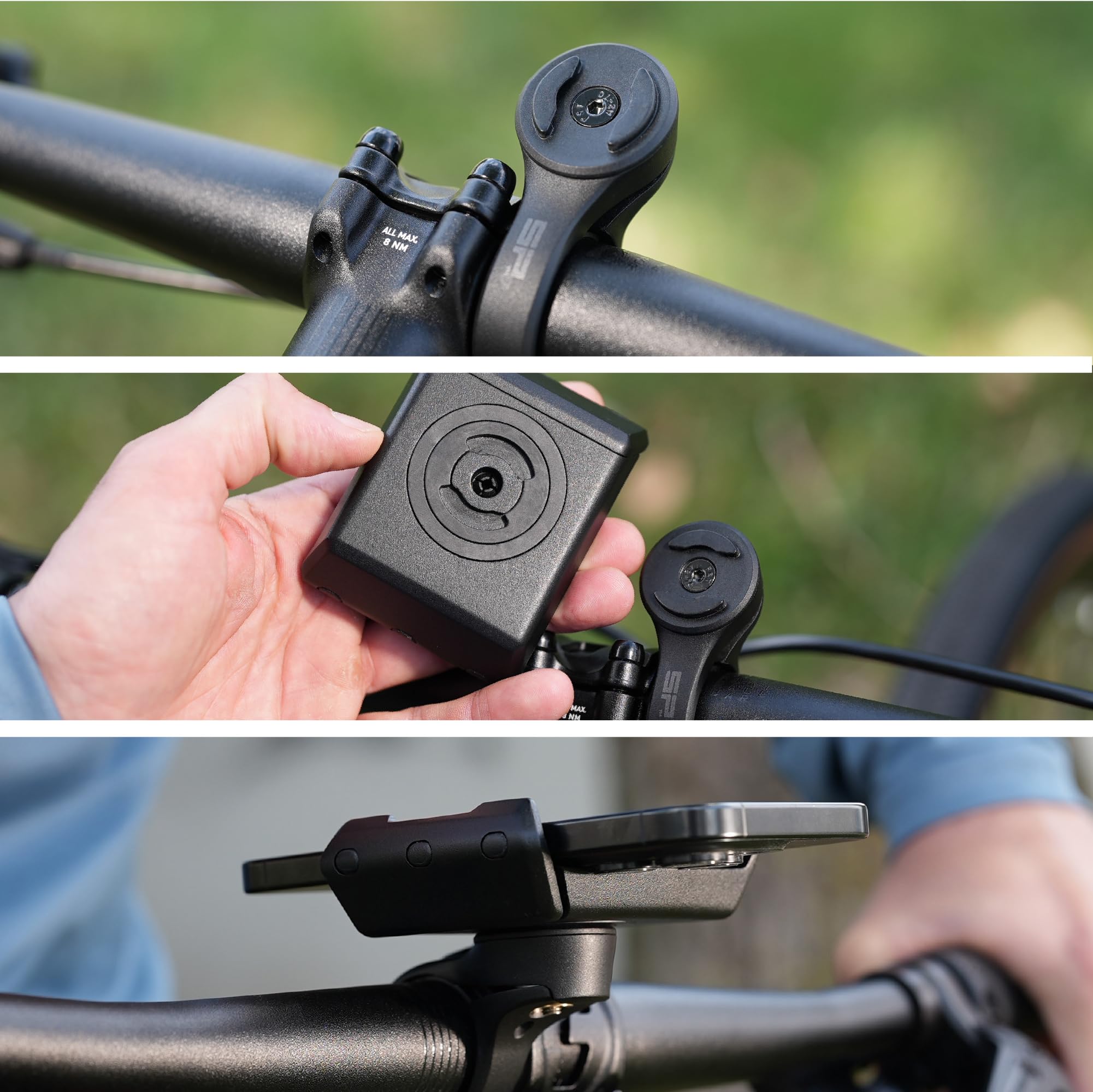 SP CONNECT Bike Bundle Universal Phone Holder SPC+ | Handyhalter für Fahrradlenker | Mountainbike Rennrad Handy Halterung
