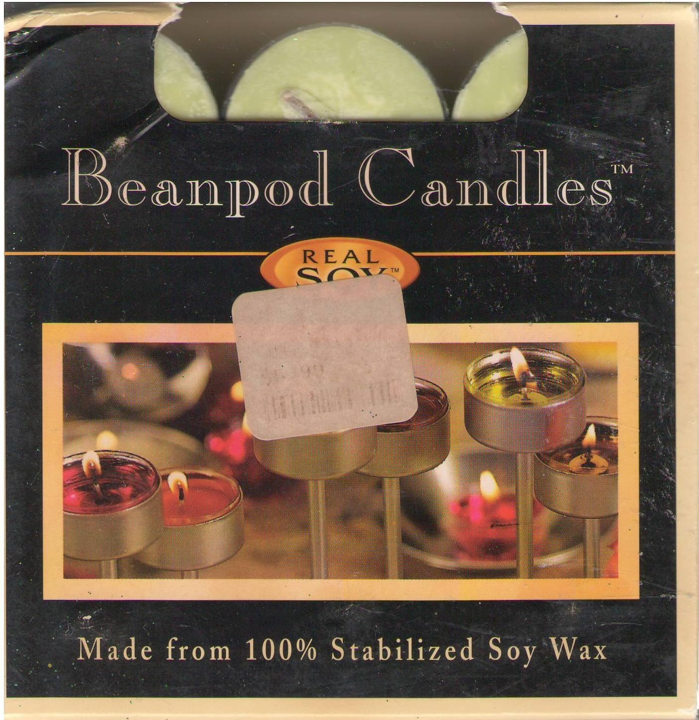 Beanpod Soy Candles Tea Lights (Lime Cooler 9 Count)