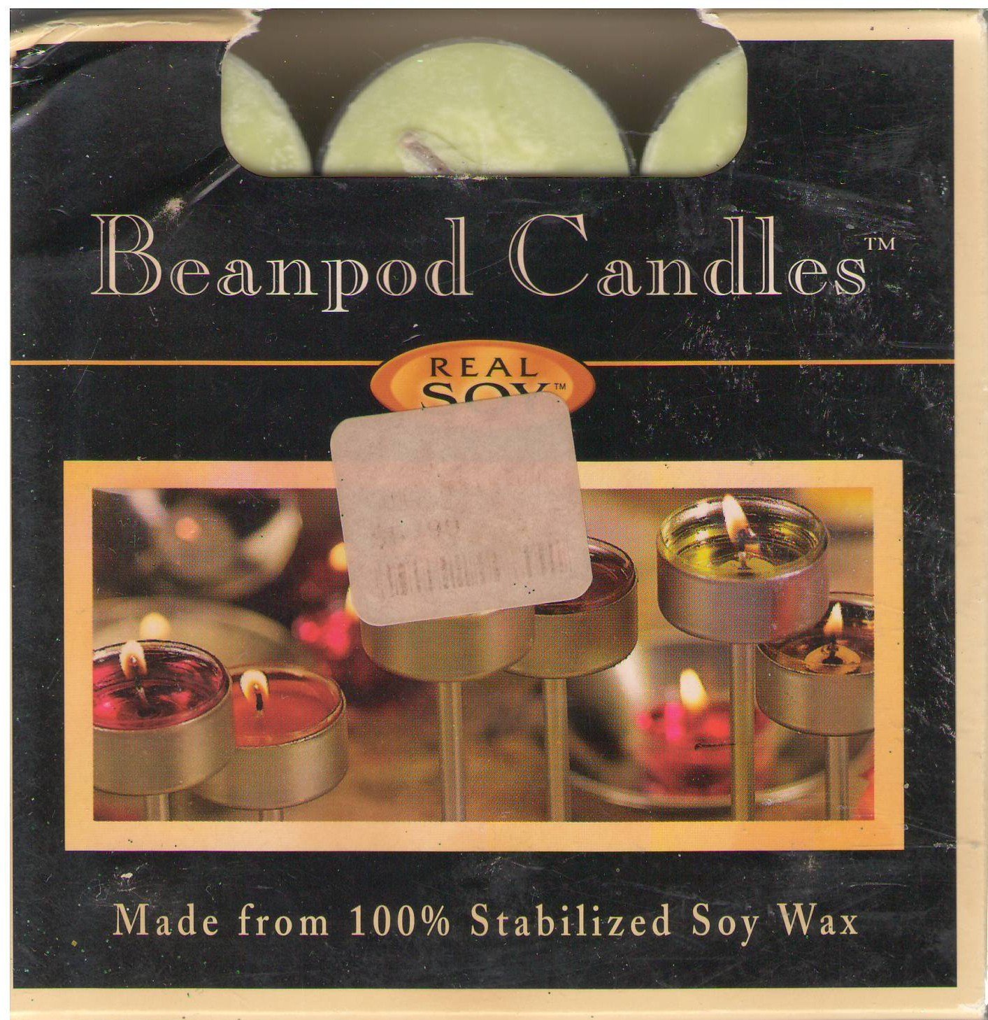 Beanpod Soy Candles Tea Lights (Lime Cooler 9 Count)