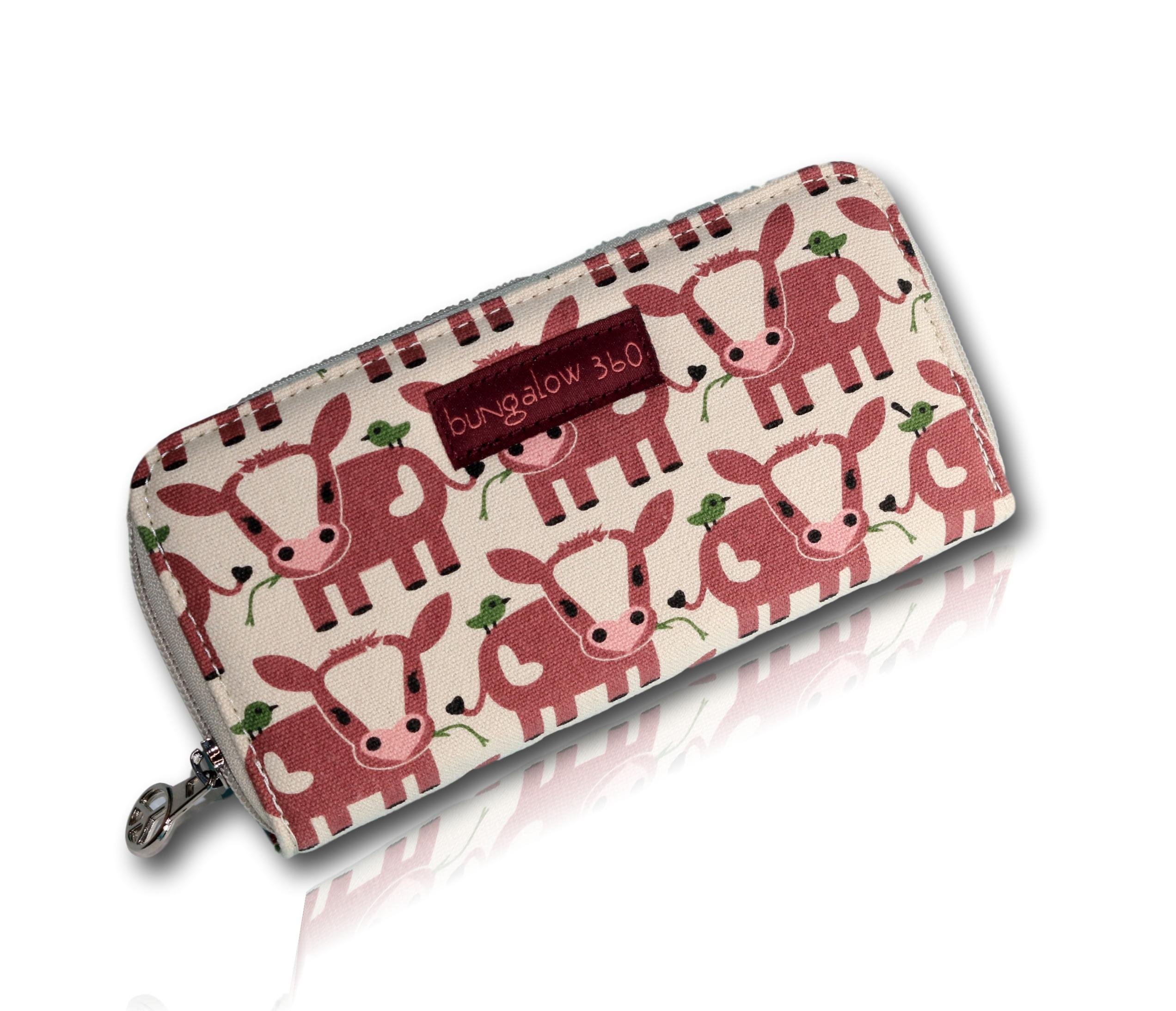 Monond Dijkoo SJFEHLLD Bungalow 360 Zip Around Wallet (Cow)