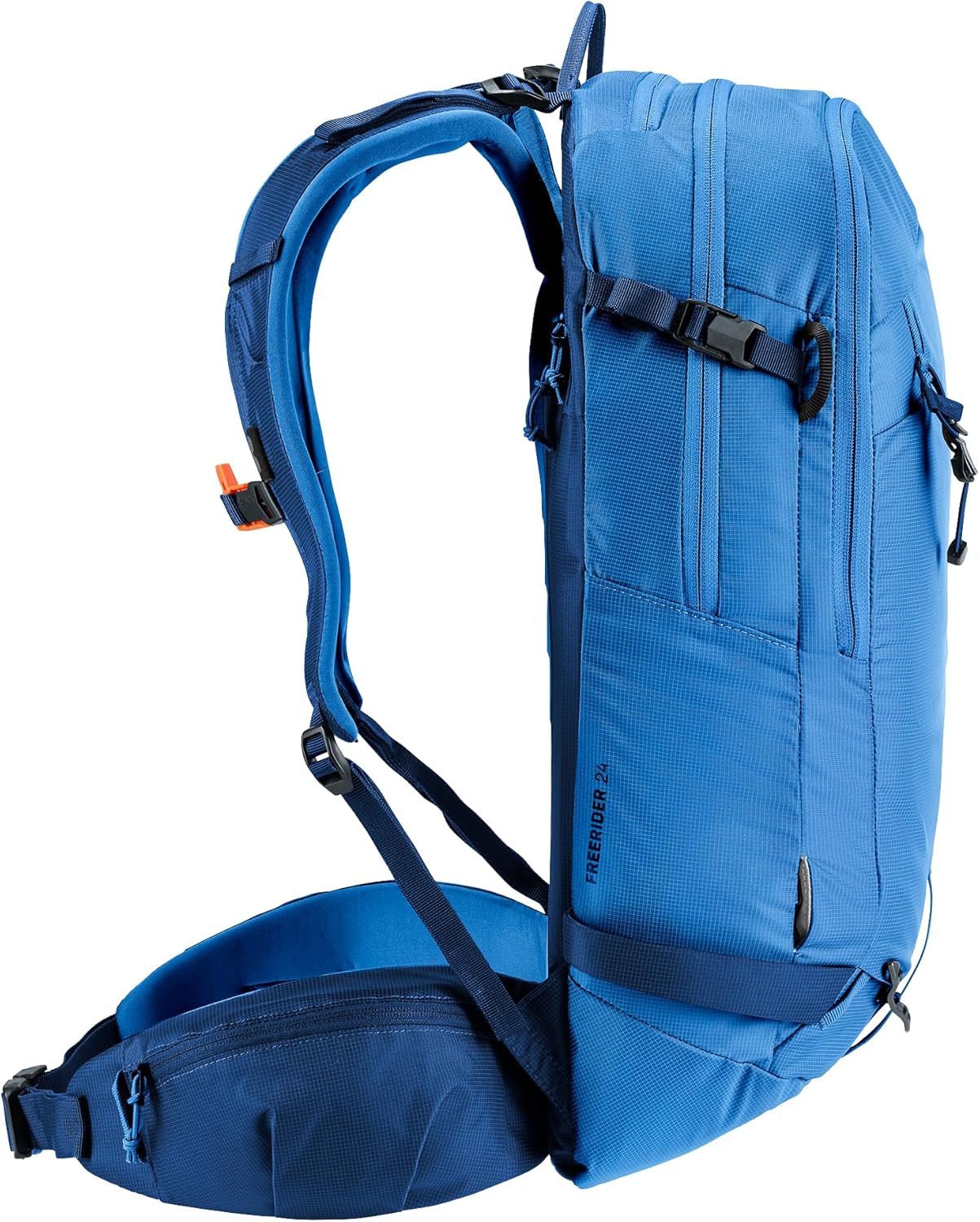 Deuter Unisex Freerider 24L, Lightweight Ski Touring Backpack for Skiing & Backcountry Day Tours - Neptune-Nightblue