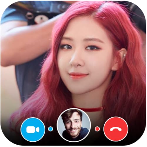 Fake Video Call From Rose BLACKPINK Groupe Prank