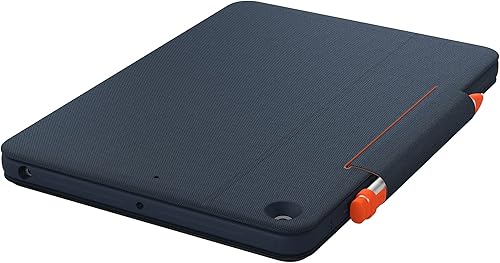 Miniatura 7 de Logitech Rugged Combo 3 Touch iPad Funda de teclado con trackpad y conector inteligente para iPad (7, 8 y 9 generación) para educación - Azul clásico