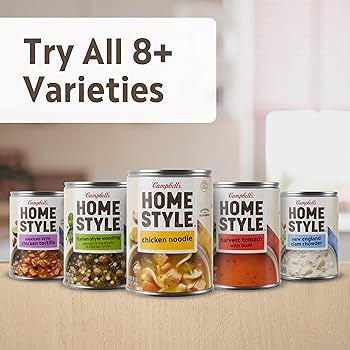 Amazon.com: Campbell's Homestyle Harvest Tomato Soup With
