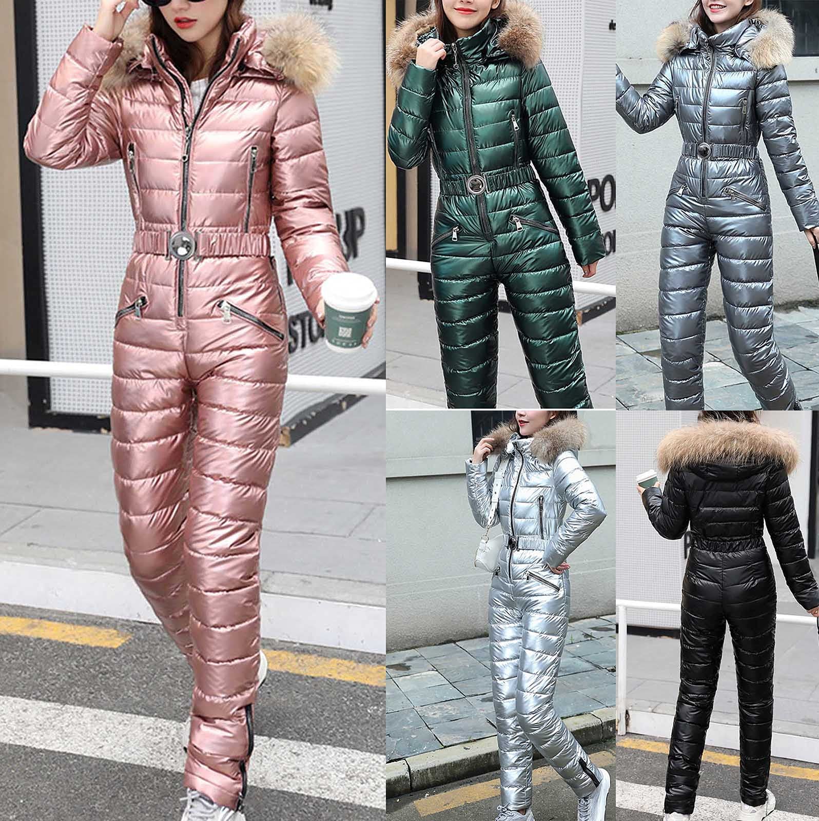 Tuta da sci da donna, invernale: tuta da sci, impermeabile, calda, set da sci, tuta da sci, tuta da sci, tuta da sci, tuta da snowboard con cappuccio