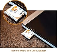 Vista 6 de Kit adaptador de tarjeta SIM 6 en 1 (Micro, Nano y Standard Sim) Compatible con todos los iPhones (15, 14, 13, X, Pro y todas las series de iPhone)