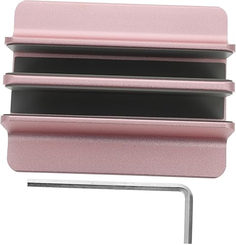 BESPORTBLE Vertical Laptop Stand Double Slots Holder for Desktop Stable Multi-Device Organizer for Laptop Tablet and Phone Space-Saving Desk Rack