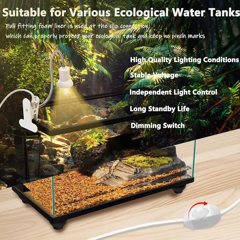 Sunshine Smile Teknős Terrárium Hőlámpa 25W 50W Hreptil Fűtőlámpa