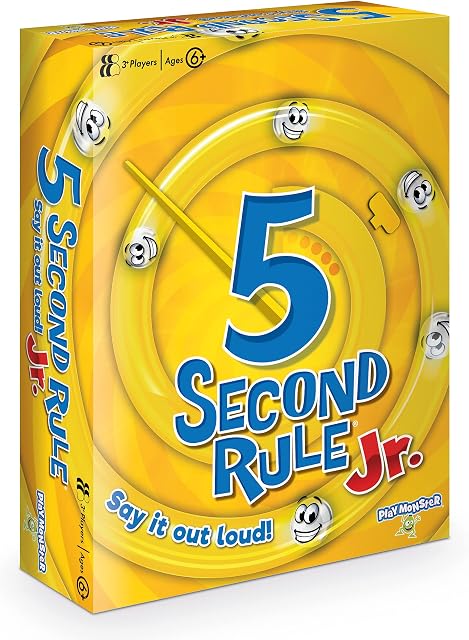 5 Second Rule Junior Family Game, GF002