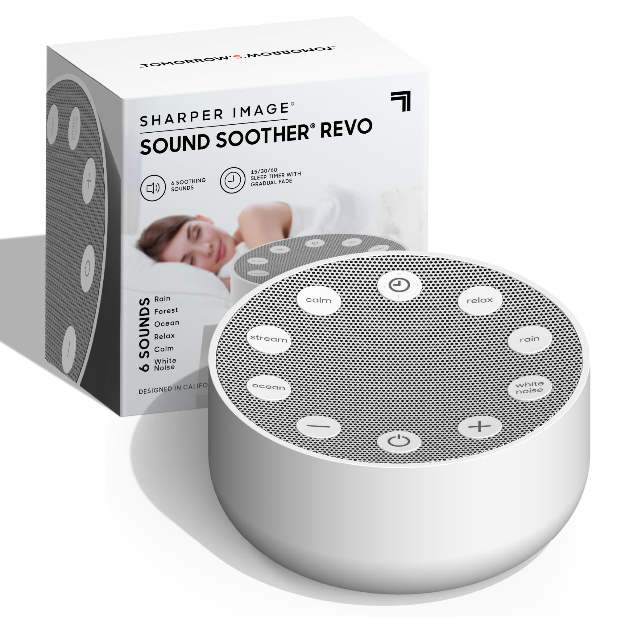 Sharper Image Sleep Therapy Sound Soother 4Inch