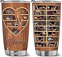 Vista 16 de BECHUSKY Tarjeta de fecha de vencimiento de biblioteca personalizada para biblioteca, tarjeta de fecha de vencimiento, vaso de viaje, regalo