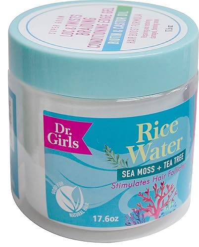 Miniatura 1 de Dr. Girls - Gel acondicionador para trenzas, 17.6 onzas, 48 horas de sujeción, extra mega sujeción (musgo marino + árbol de té)