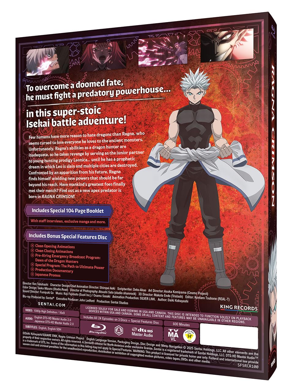 Ragna Crimson - Limited Edition Steelbook [Blu-Ray] [Region Free]