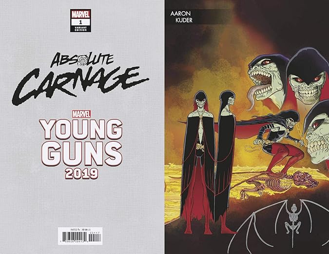 Absolute Carnage 1 Young Guns Variant by Aaron Kuder Donny Cates