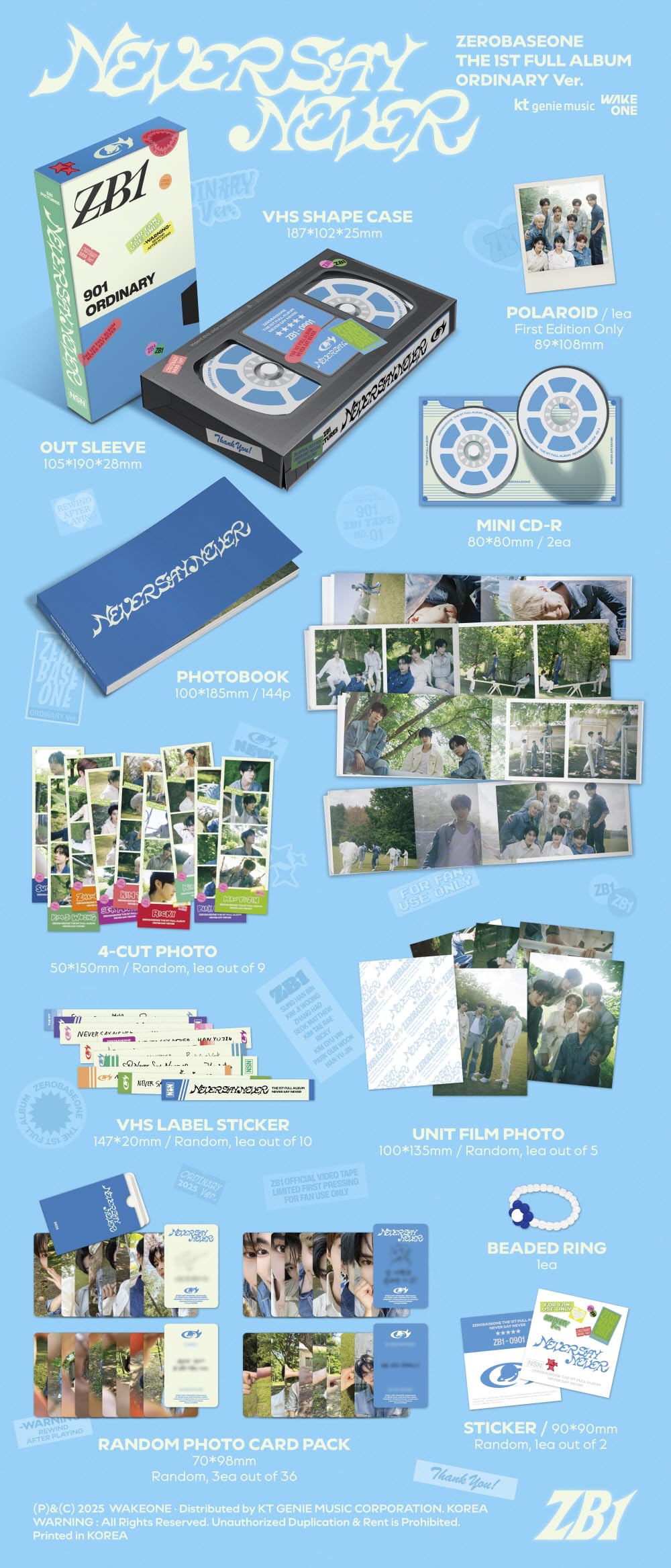 Amazon.co.jp: ゼロベースワン ZEROBASEONE Never Say Never