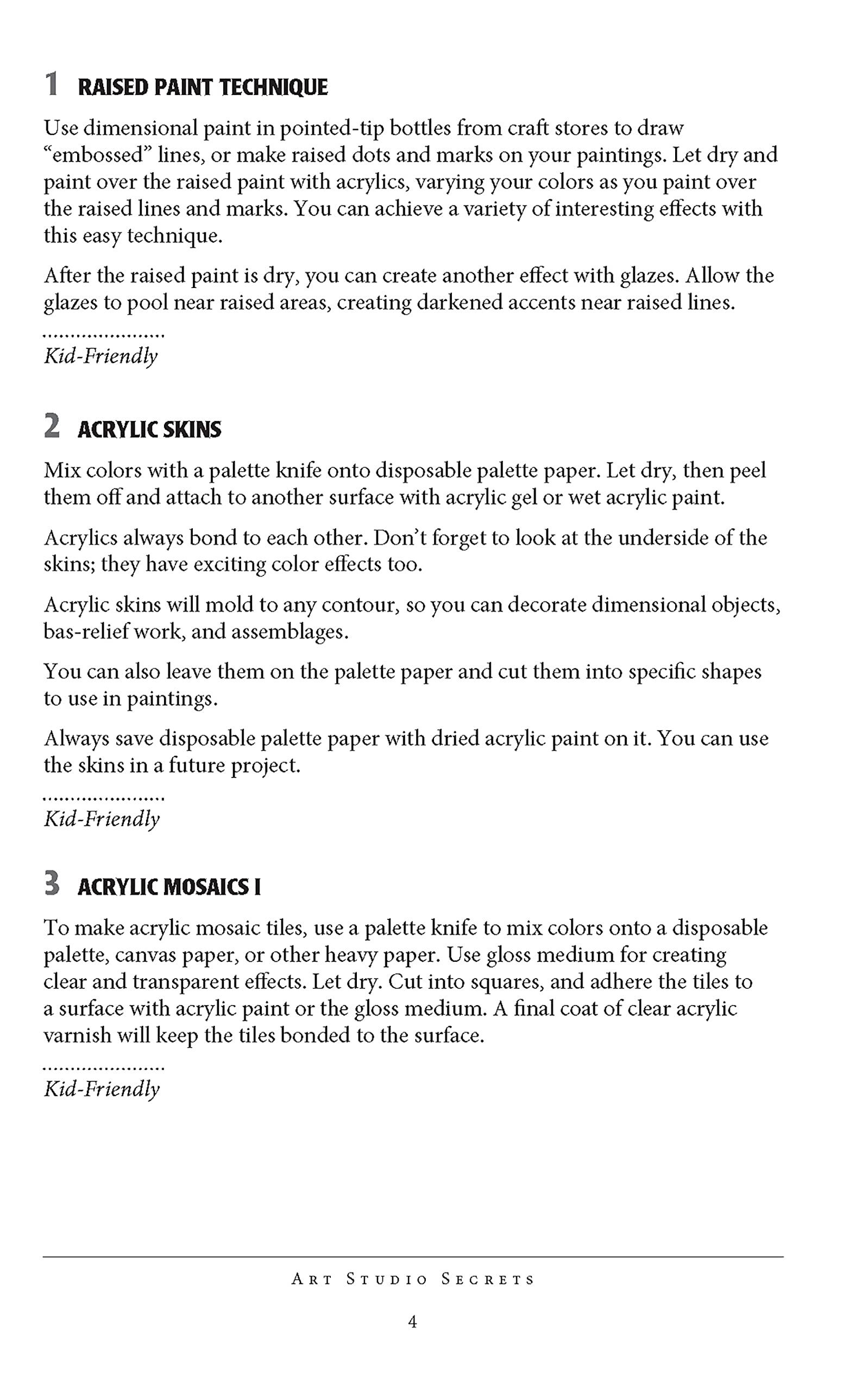 Art Studio Secrets: More Than 300 Tools and Techniques to Inspire Creativity (Dover Art Instruction) - Image 9