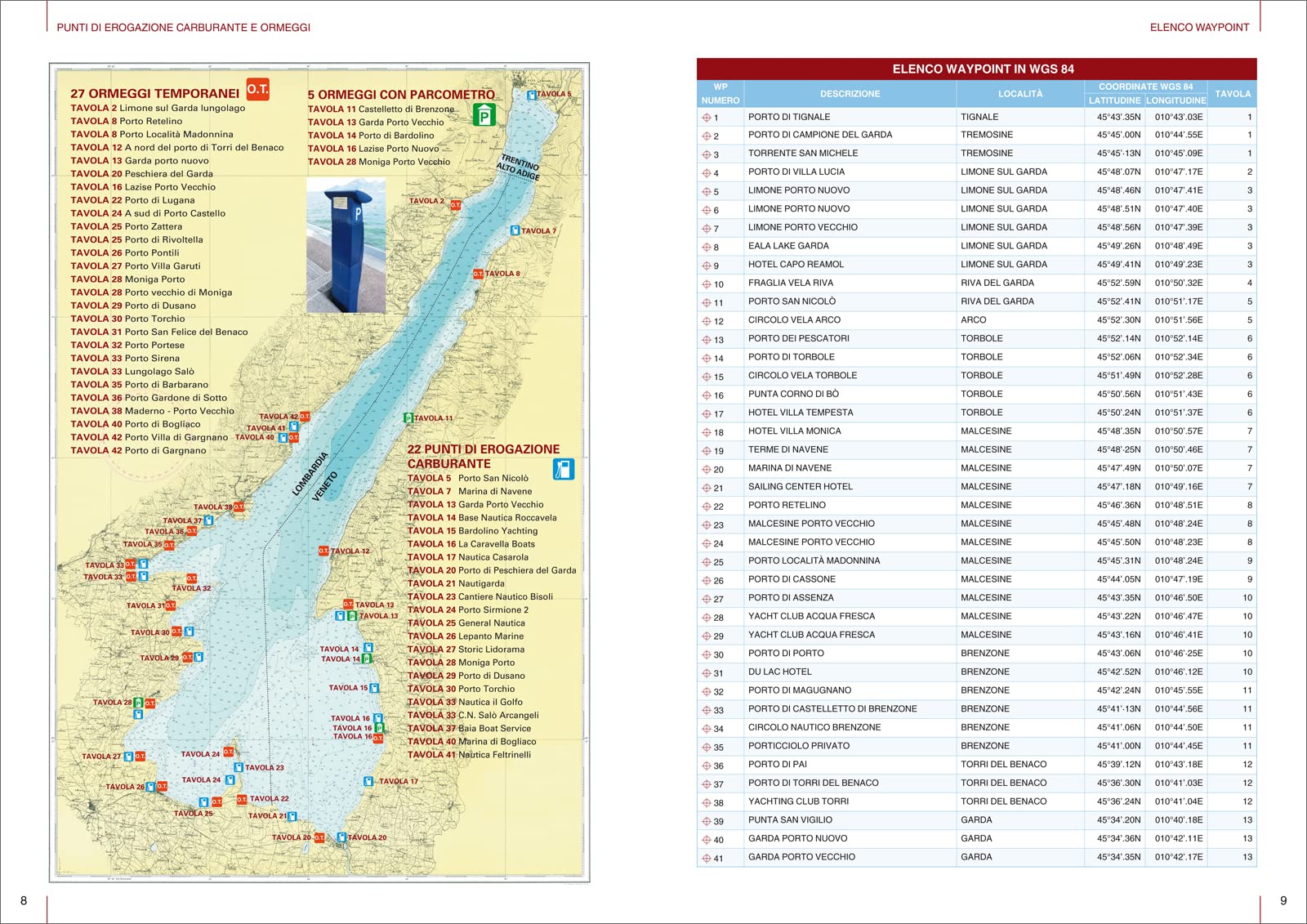 Lago di Garda. Portolano cartografico (Vol. 1)