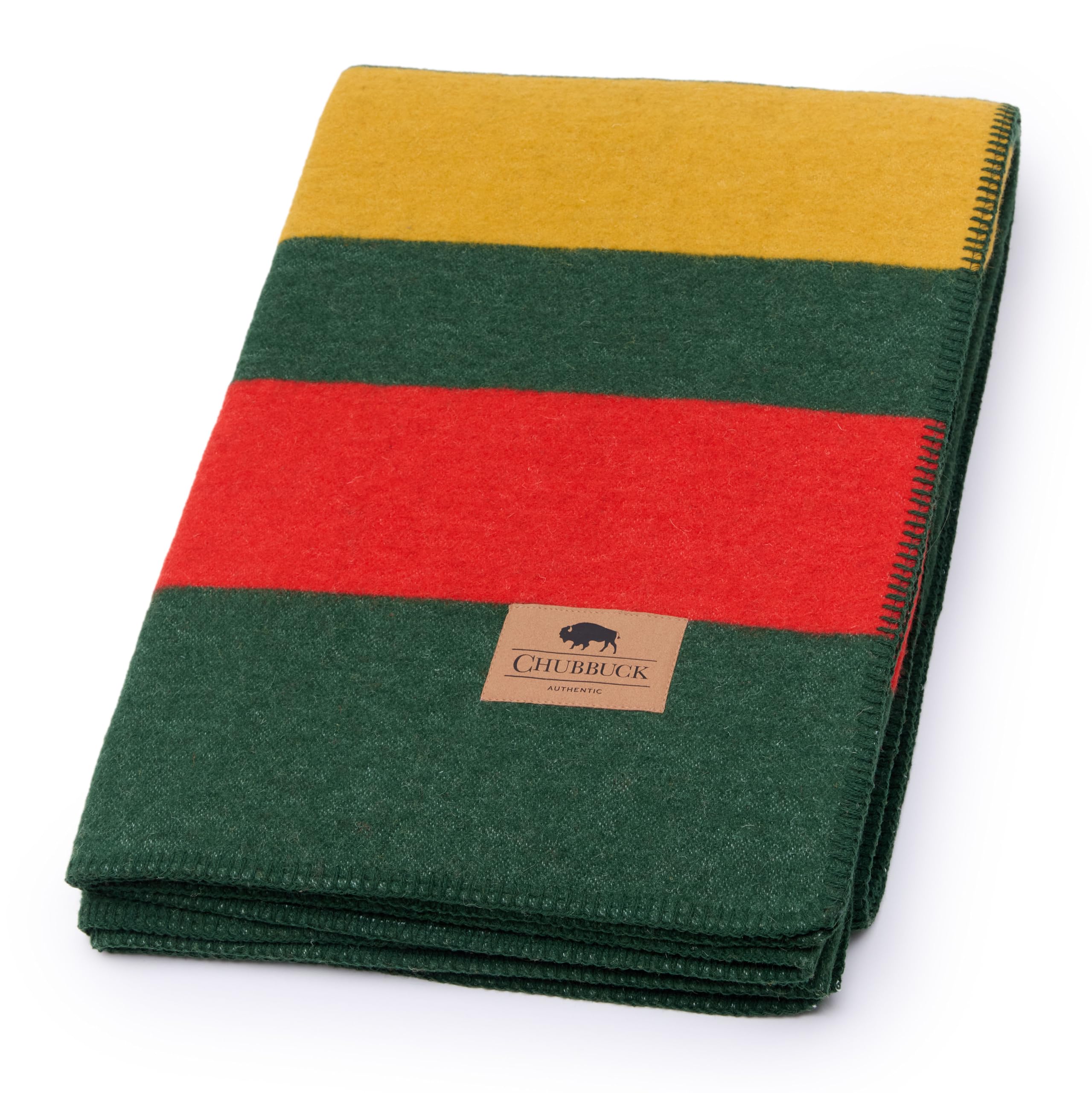 100% Wool Blanket Camping, 60"x84" Large Warm Blankets for Winter, Windsor