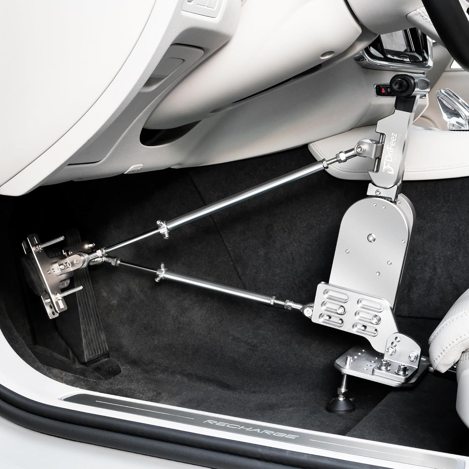 DriFeez Fixed Hand Controls Permanent Device for Disabled Injured