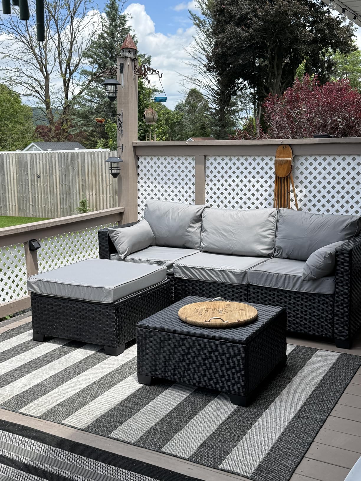 Rattan Patio Set photo review