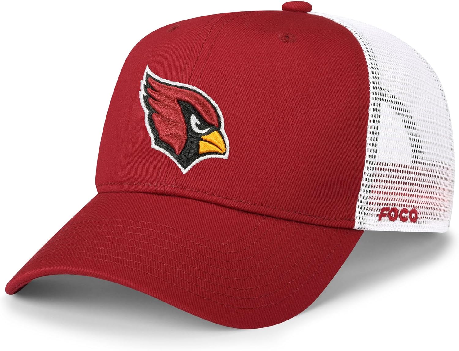 FOCO Men's NFL Team Logo Mesh Trucker Rf Hat Caps