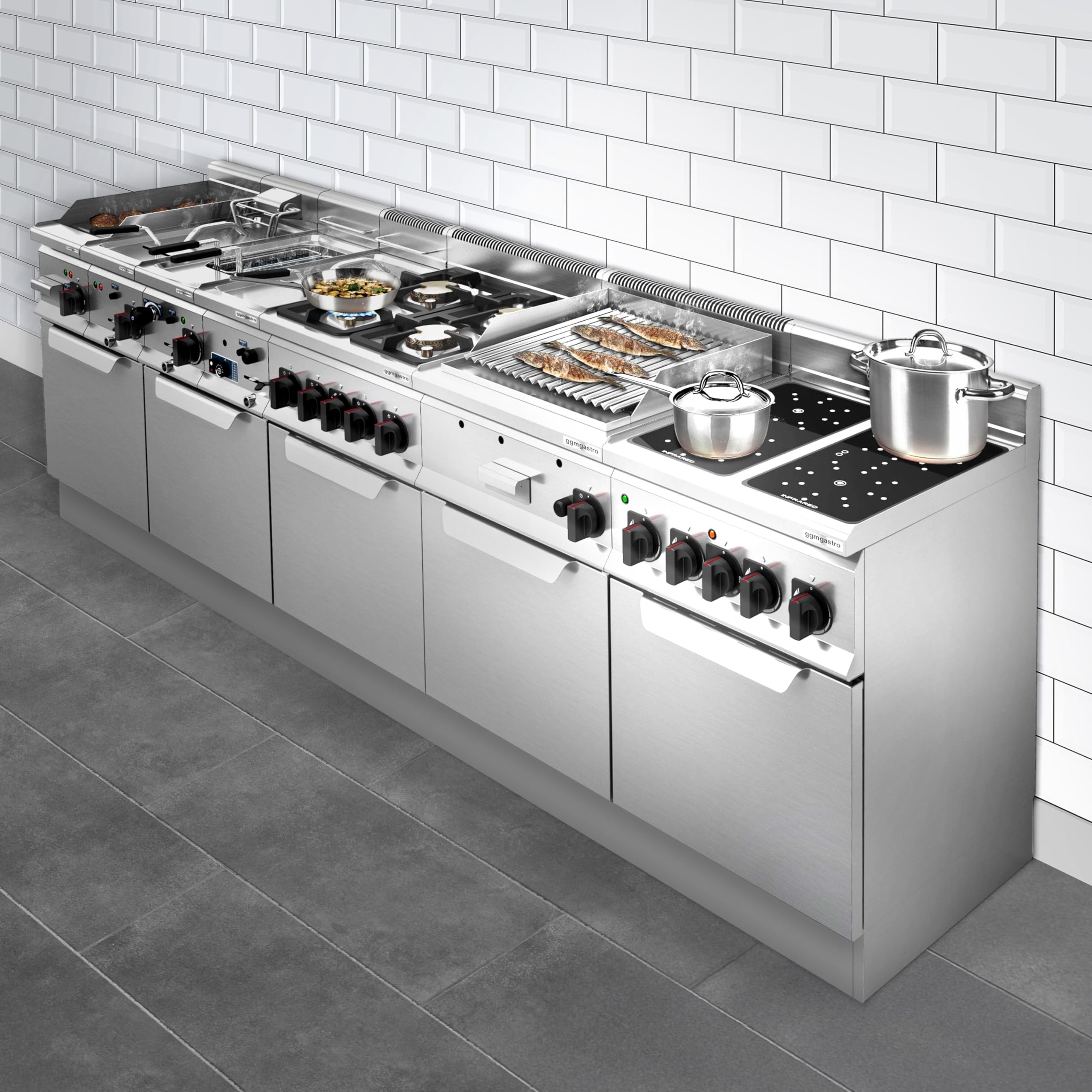 GGM Gastro | ENB363P | Elektro Nudelkocher - 11 Liter - 3,5 kW