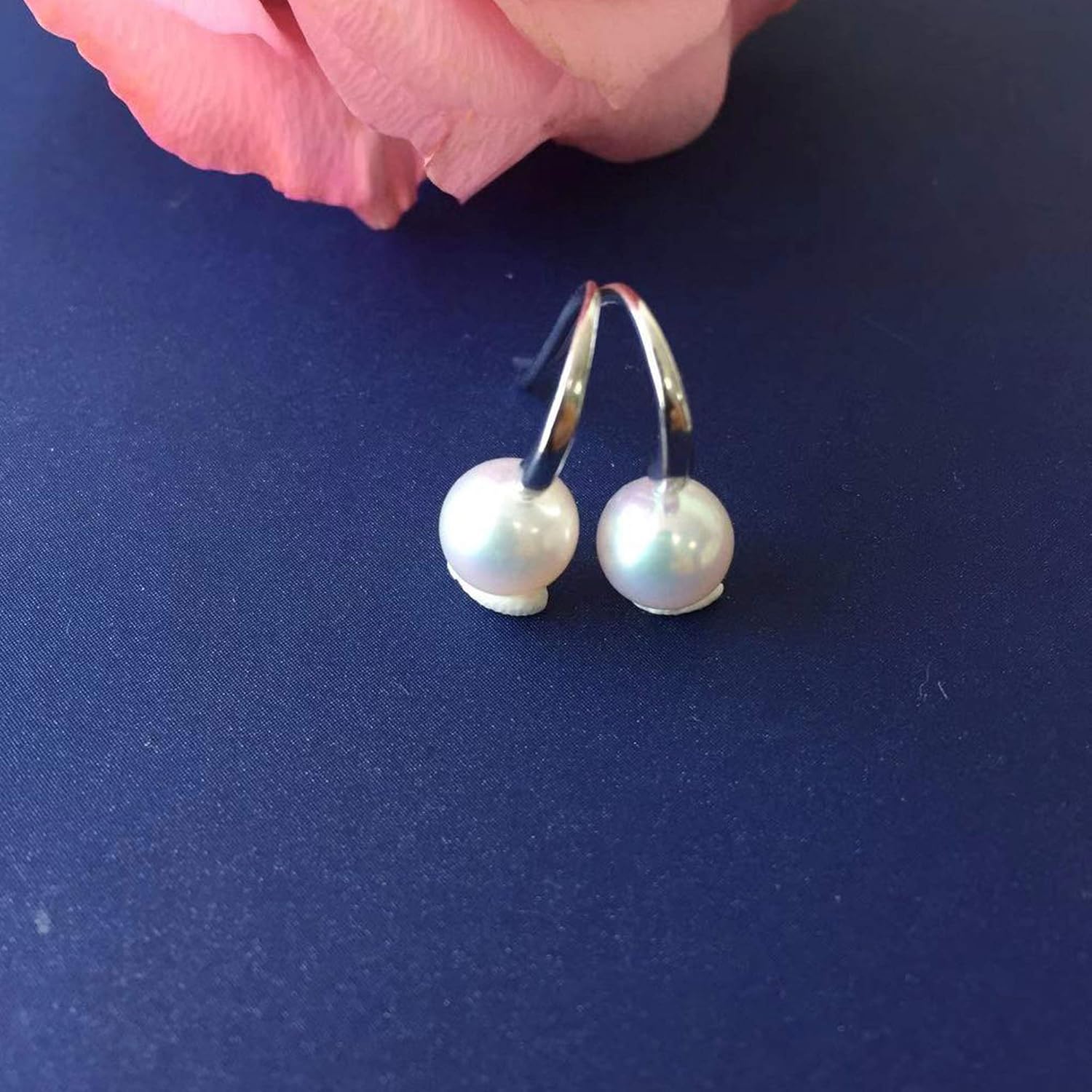 Freshwater Baby Pearl Silver Earrings