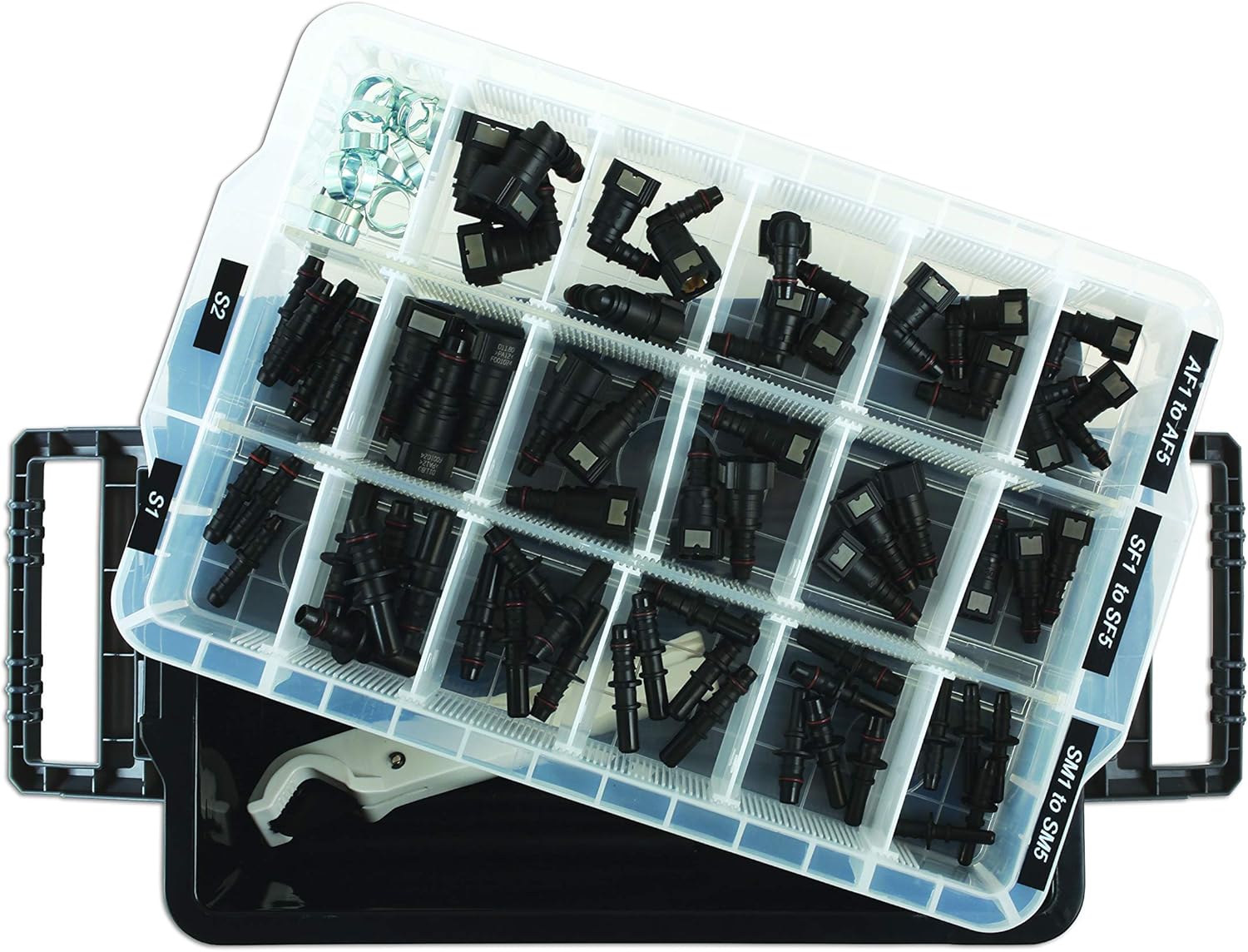 37199 Assorted Fuel & Pipe Connector Kit Including Tool