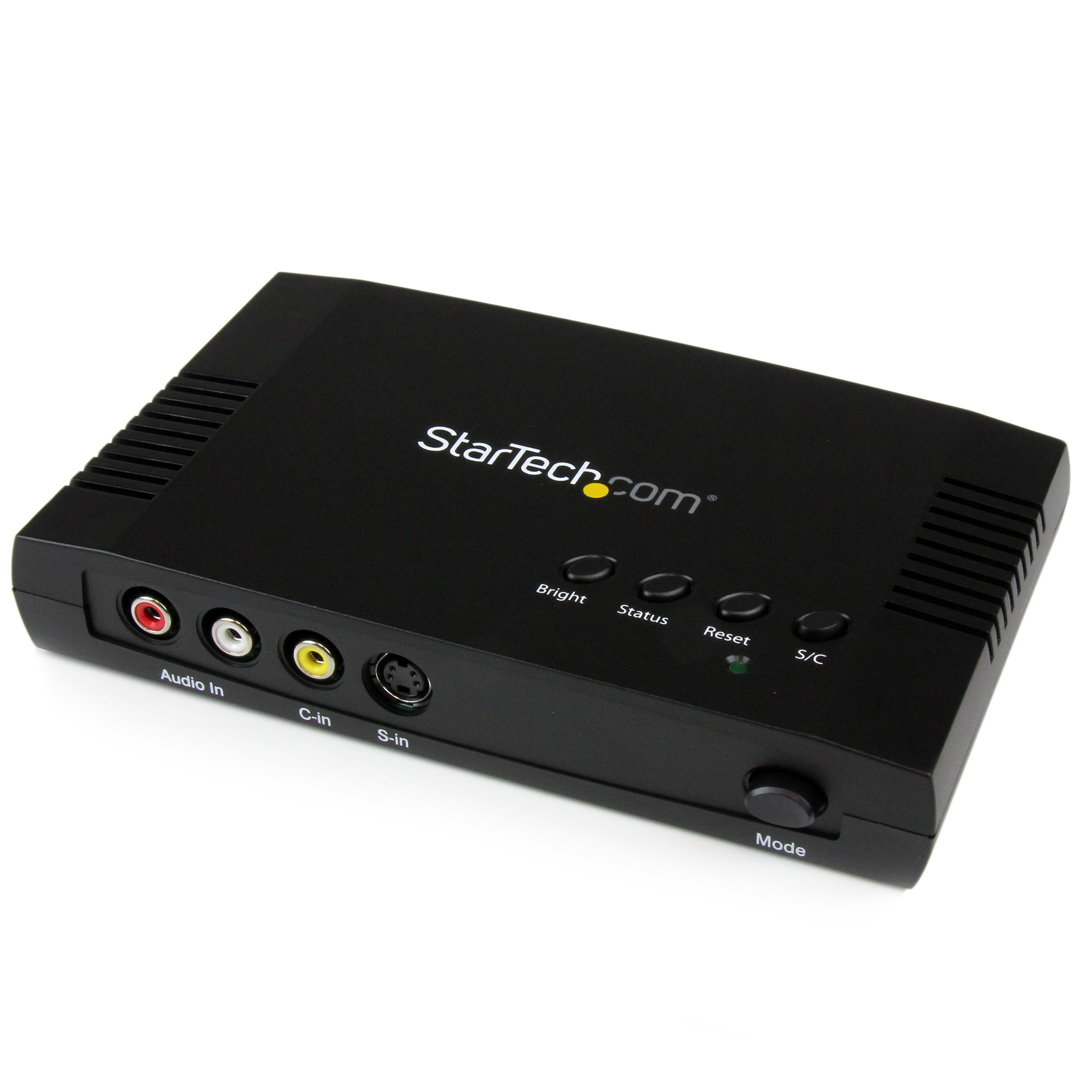 StarTech.com COMP2VGA Composite and S-Video to VGA Video Converter for Computer Monitors