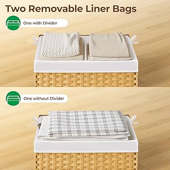 Amazon.com: GREENSTELL Storage Basket with Lid, 27.7 Gallon(105L