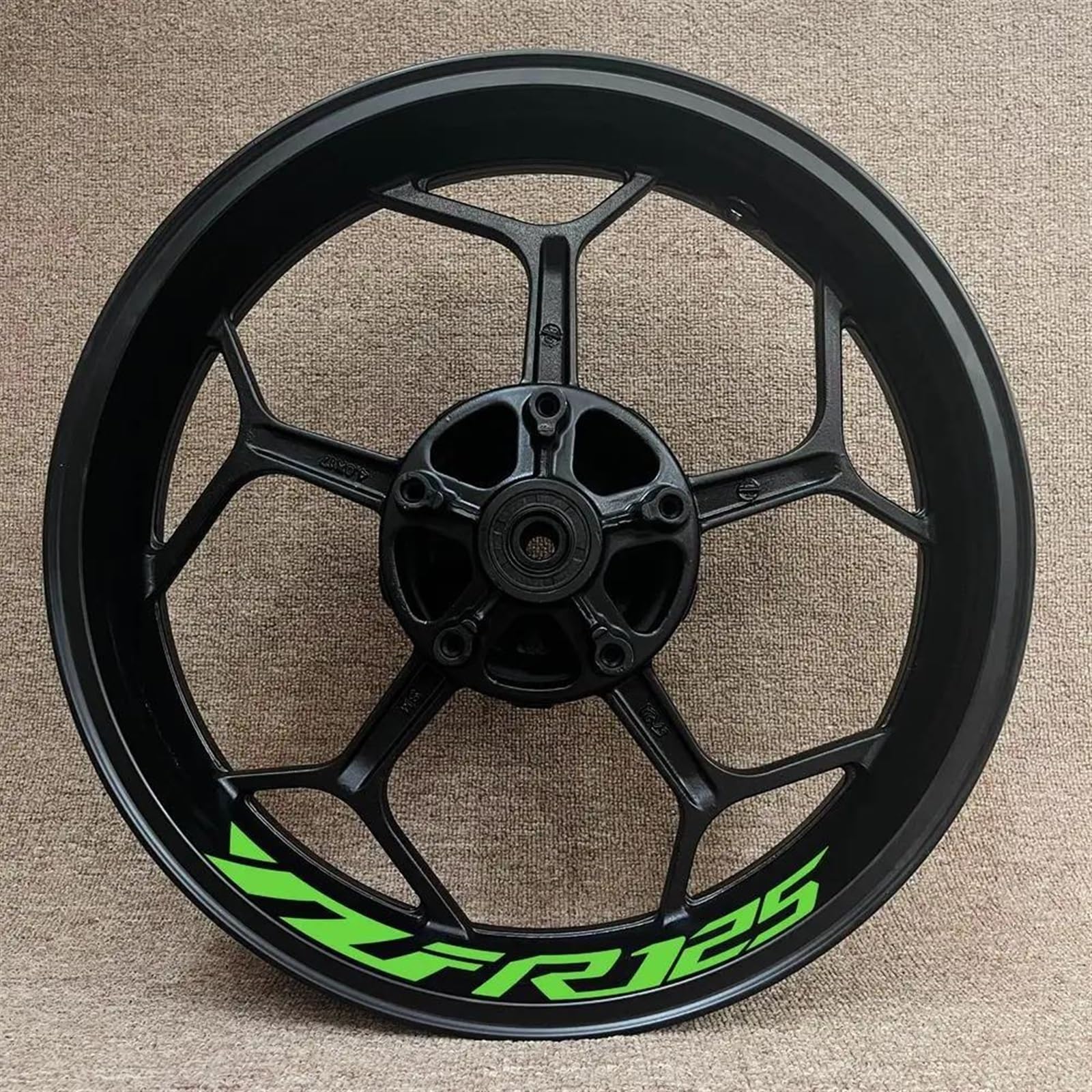 Stickers Motorcycle Accessories Reflective Rim Edge Stripes Wheel Stickers for YZF R125 YZFR125(Style 17)