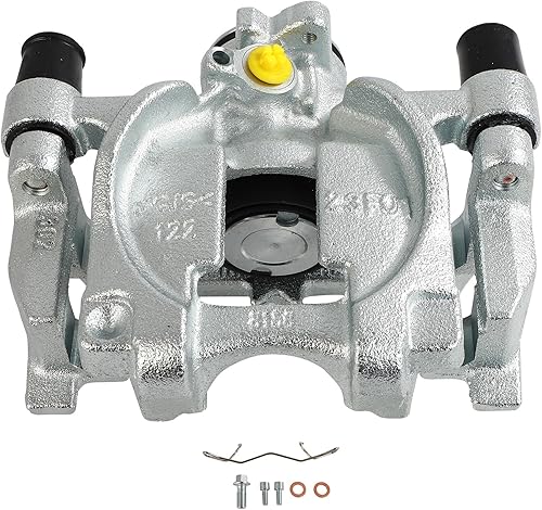 Miniatura 14 de SCITOO Pinza de freno trasera izquierda/derecha con soporte 18B5047 compatible para Dodge para Nitro 2007-2011, para Jeep For Liberty 2008-2012