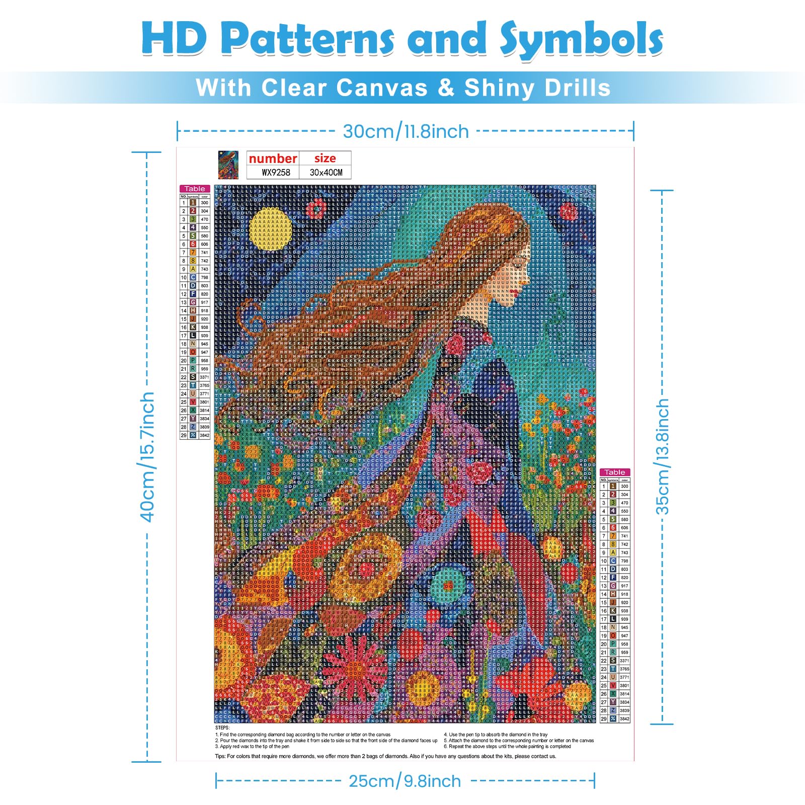 Diamond Painting Broderie Diamant Kit Complet,Aurore Arc