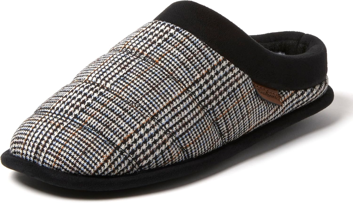 Dearfoams mens Breathable Memory Foam Asher Clog House Shoe