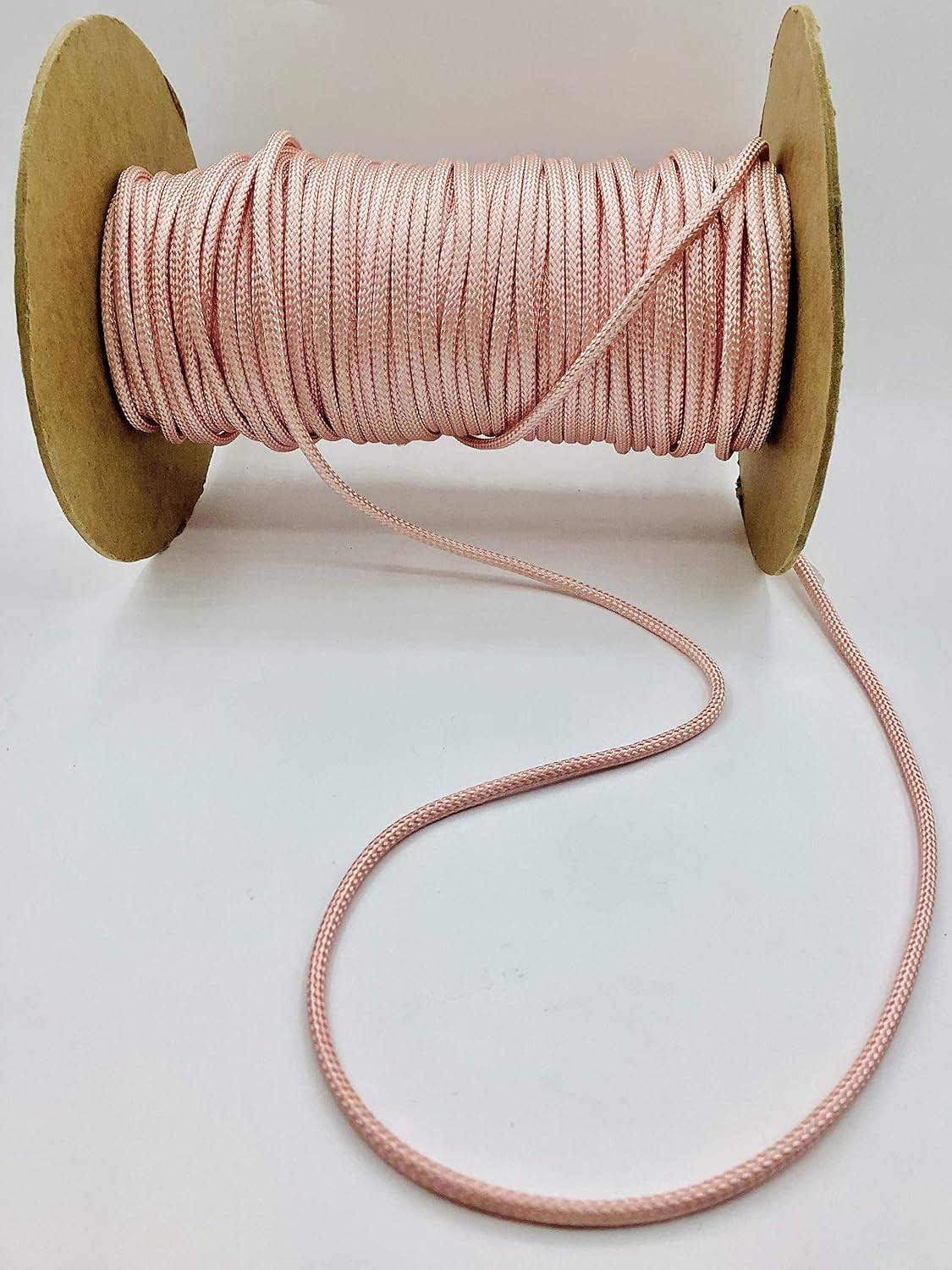 LT. Pink 3/16" Rayon BOLO Cord 10 Yards
