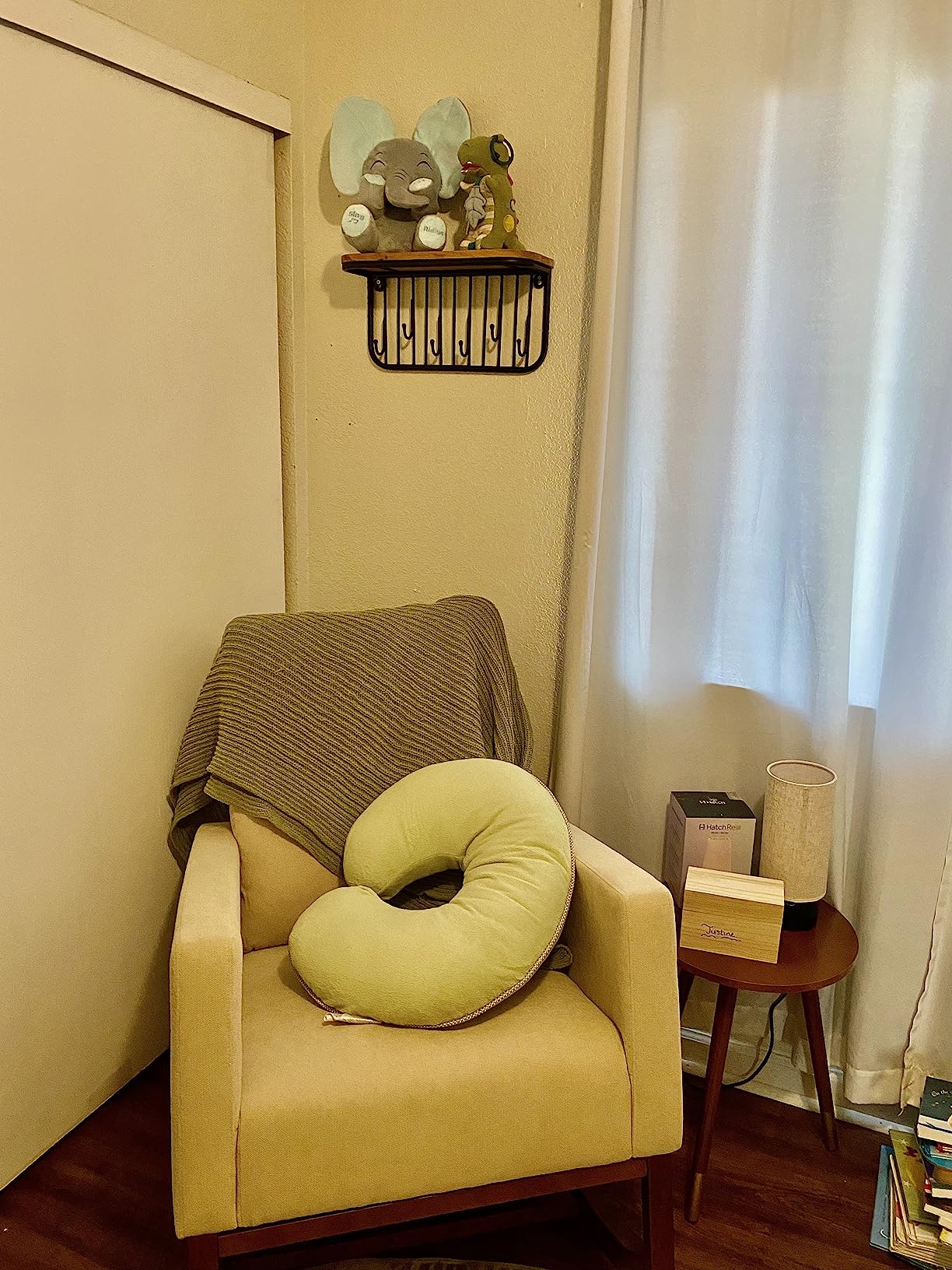 27/mo Finance Yaheetech Rocking Chair Nursery Glider Chair with