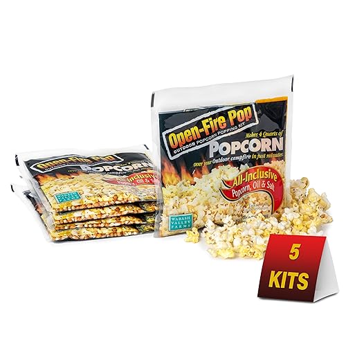 Vista 38 de Wabash Valley Farms Kit de palomitas de maíz ligeramente saladas, granos de palomitas de maíz para máquina de palomitas de maíz, granos de palomitas