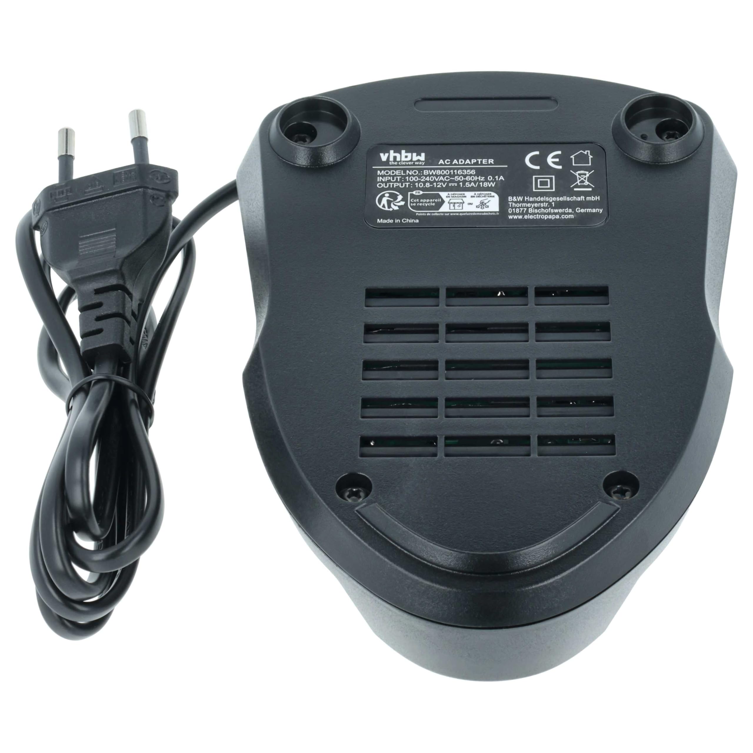 vhbw Chargeur Compatible avec Dremel 8200 | 8220, 8300 batteries d'outils - Type 2