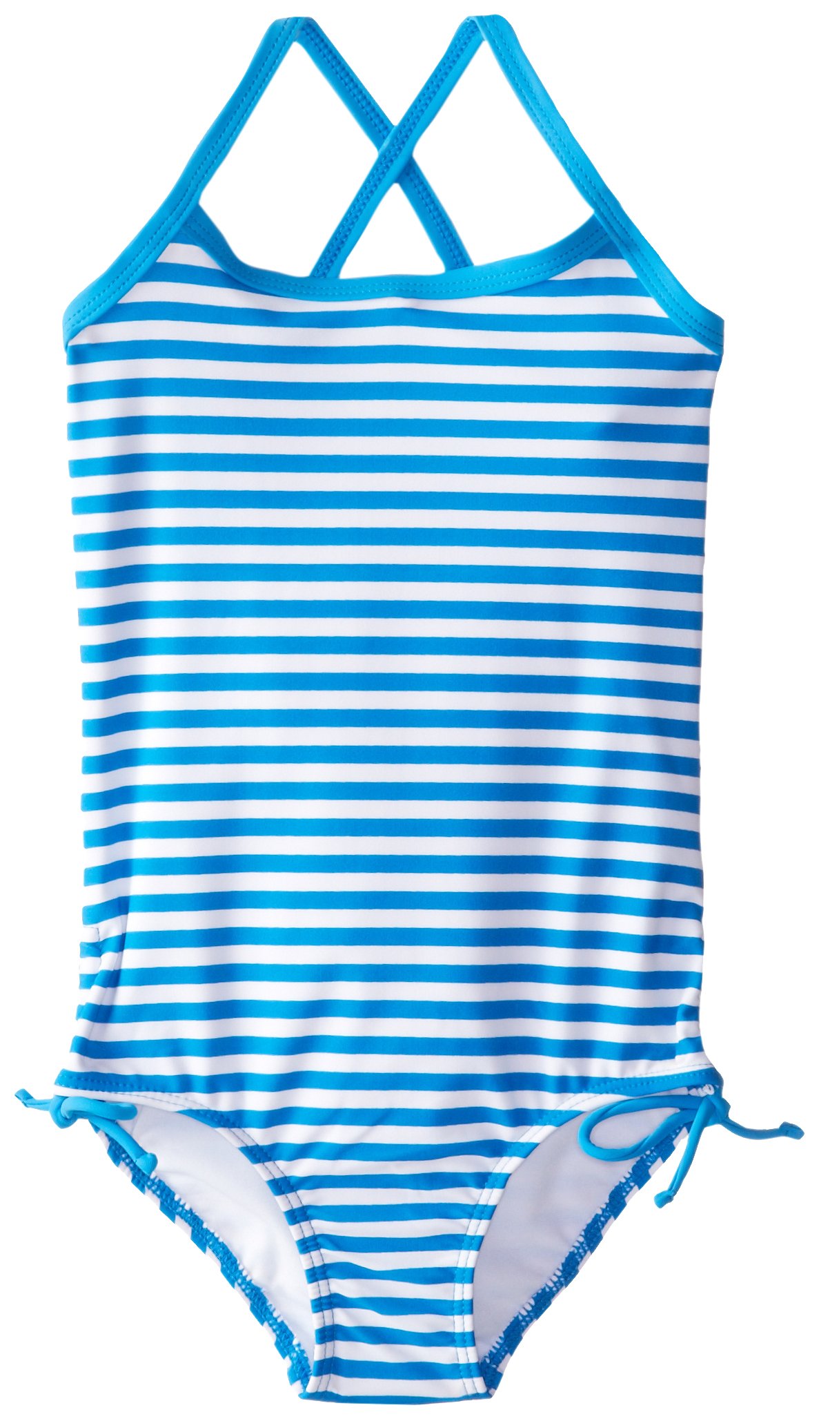 Kanu Surf Girls Layla Beach Sport Banded 1 Piece Swimsuit